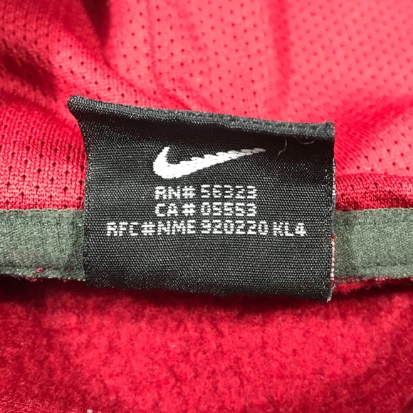 Team Nike University Of Alabama Hoodie Men Small Red Calvin Ridley #3 Football - Picture 9 of 10